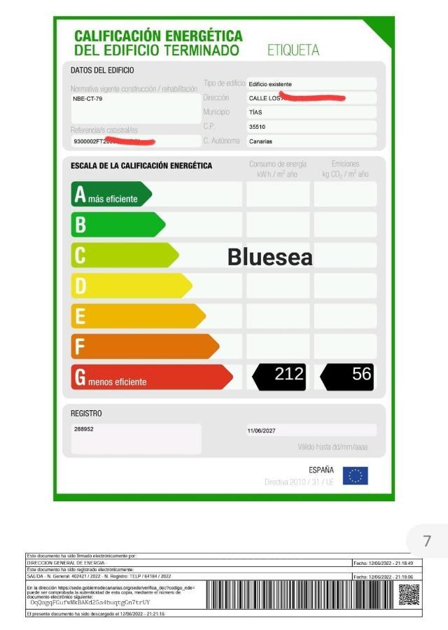 Vivienda Vacacional Bluesea Tías Εξωτερικό φωτογραφία